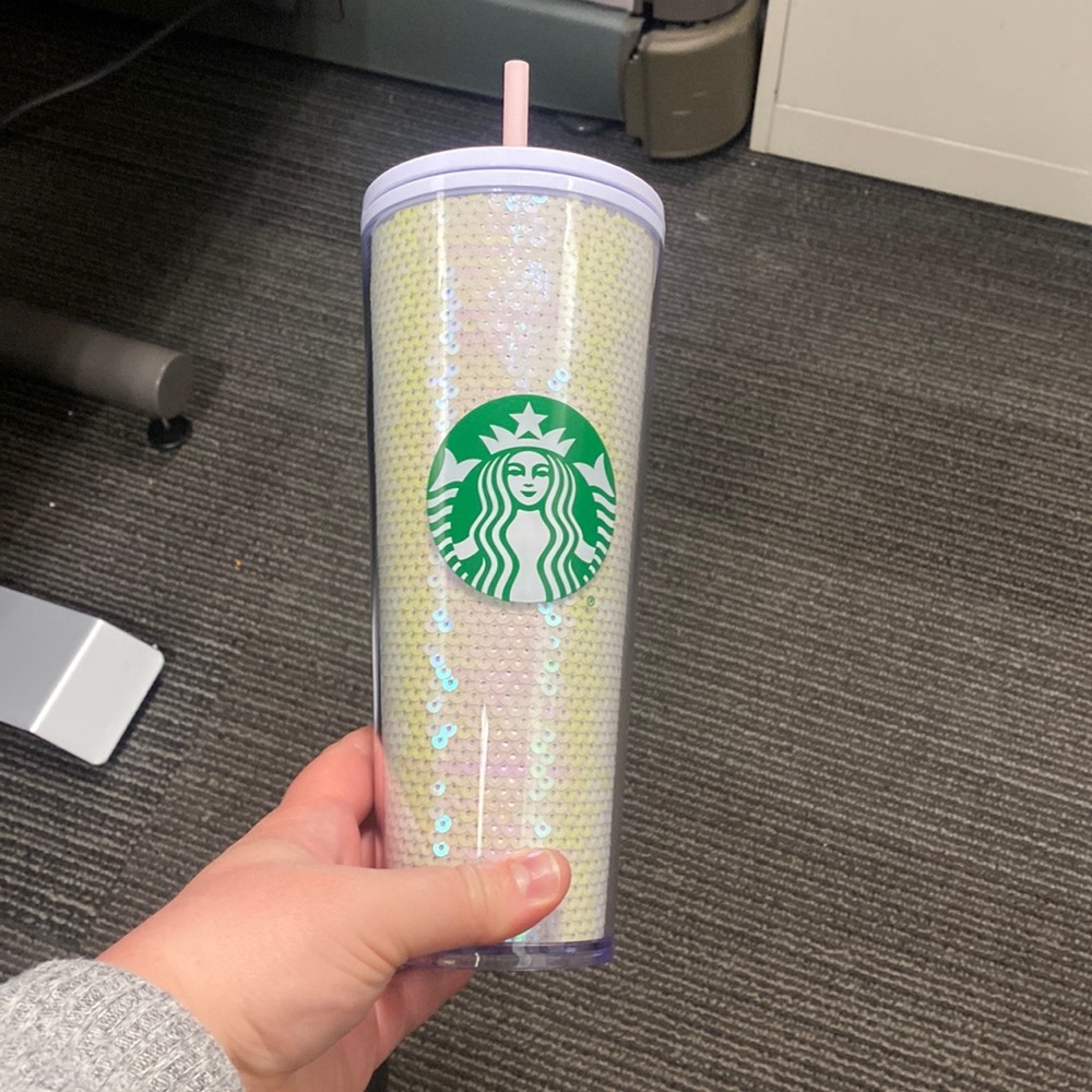 Starbucks sequin cup